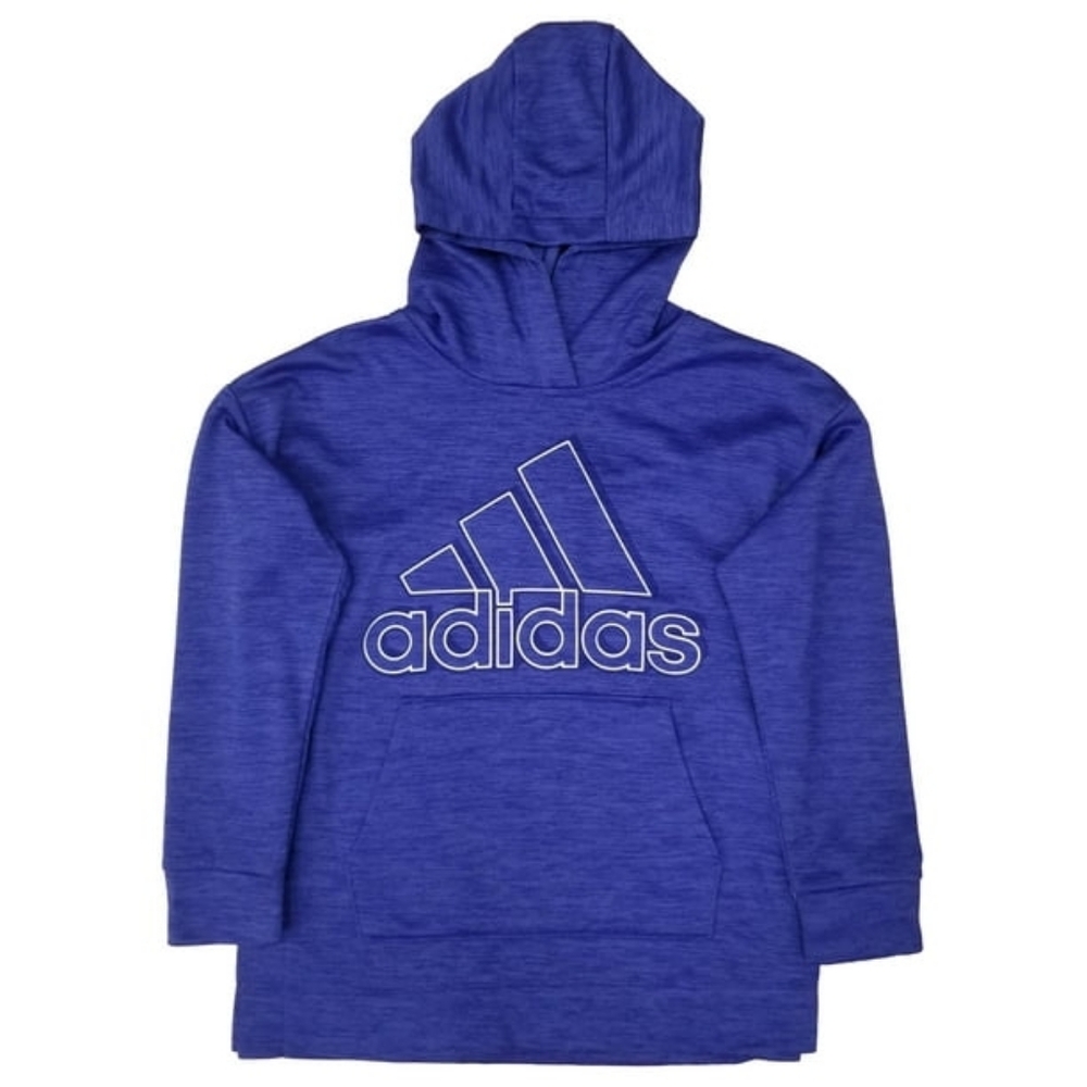 Adidas Badge of Sport Fleece Hoodie Girls Medium (10/12) New